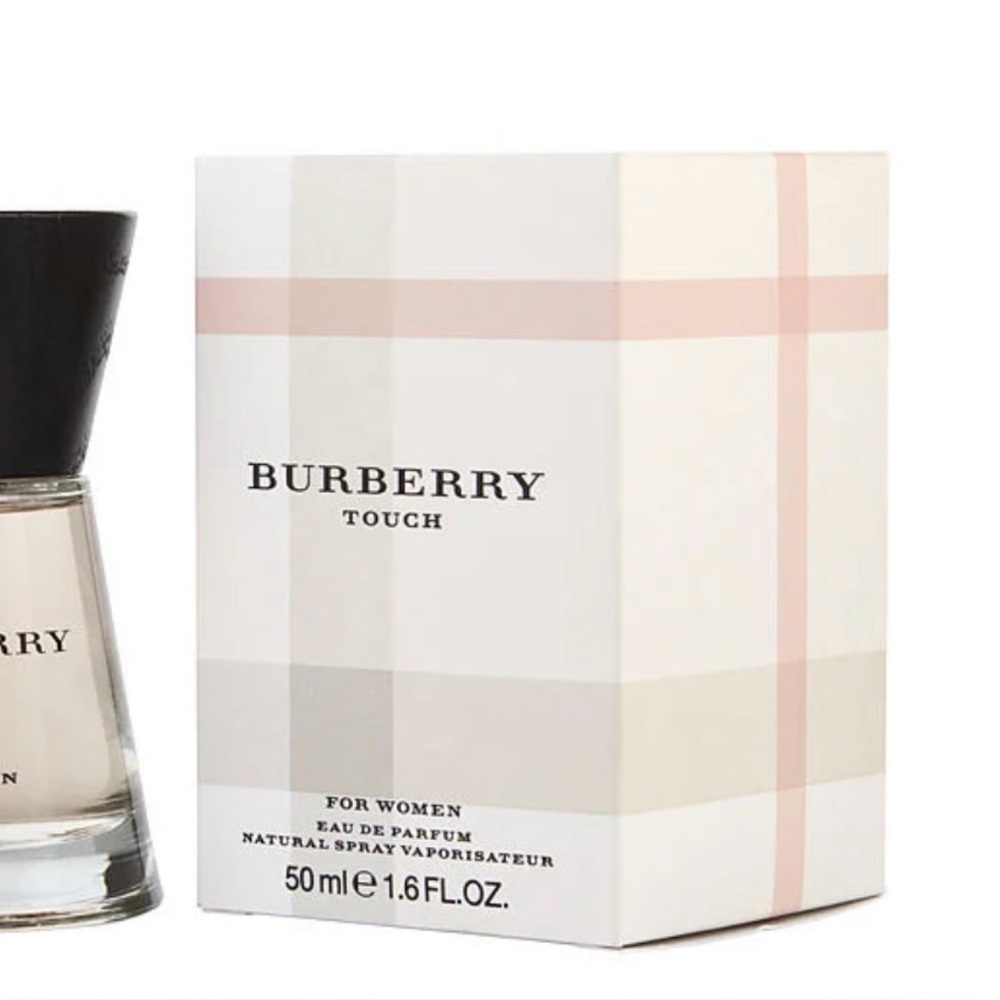 Burberry Touch Eau de Parfum Box - White & Pale Pink Plaid